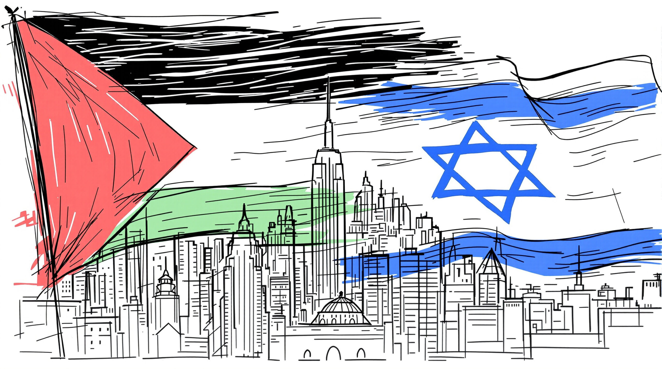 Växande stöd för Palestina kan måla om den politiska kartan i USA